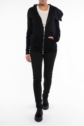 Asymmetrical hooded sweatshirt, zdjęcie 2 Asymmetrical hooded sweatshirt od Rick Owens DRKSHDW